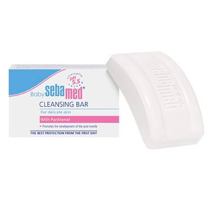 სებამედი - ბავშვის დასაბანი საპონი მყარი, დელიკატური წმენდა 100გრ 3672