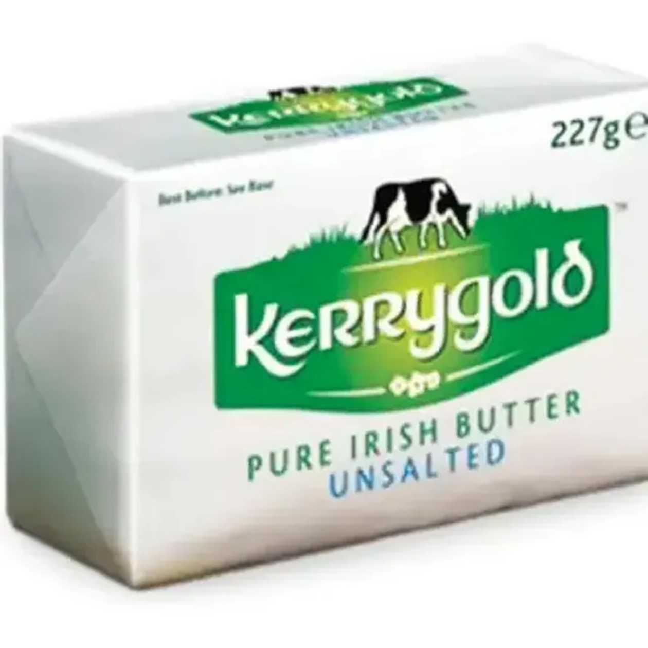 Kerrygold Butter Unsalted Foil 250g