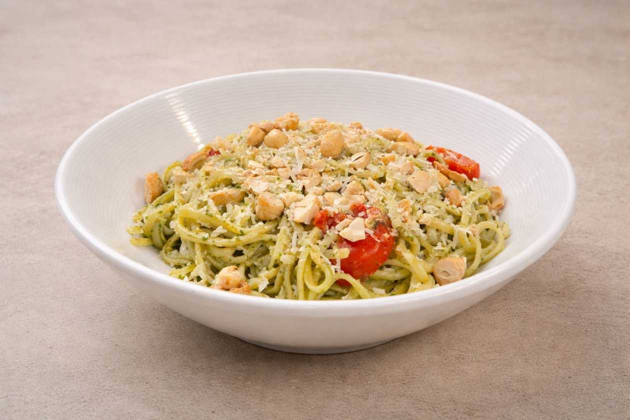 Tagliatelle With Cherry,Rocket And Parmesan