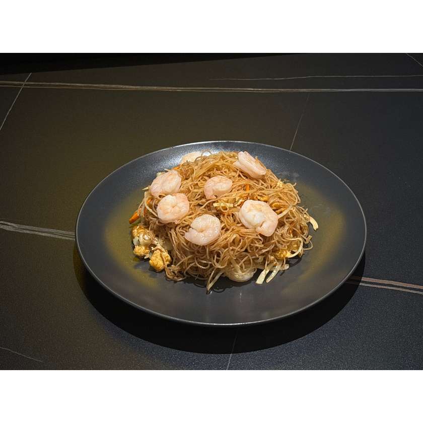 Opekané Ryžové Rezance Krevetové