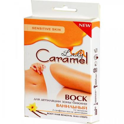 კარამელი - დეპილაციის სტრიპსი ბიკინის მგრძნობიარე კანის 923203 #12