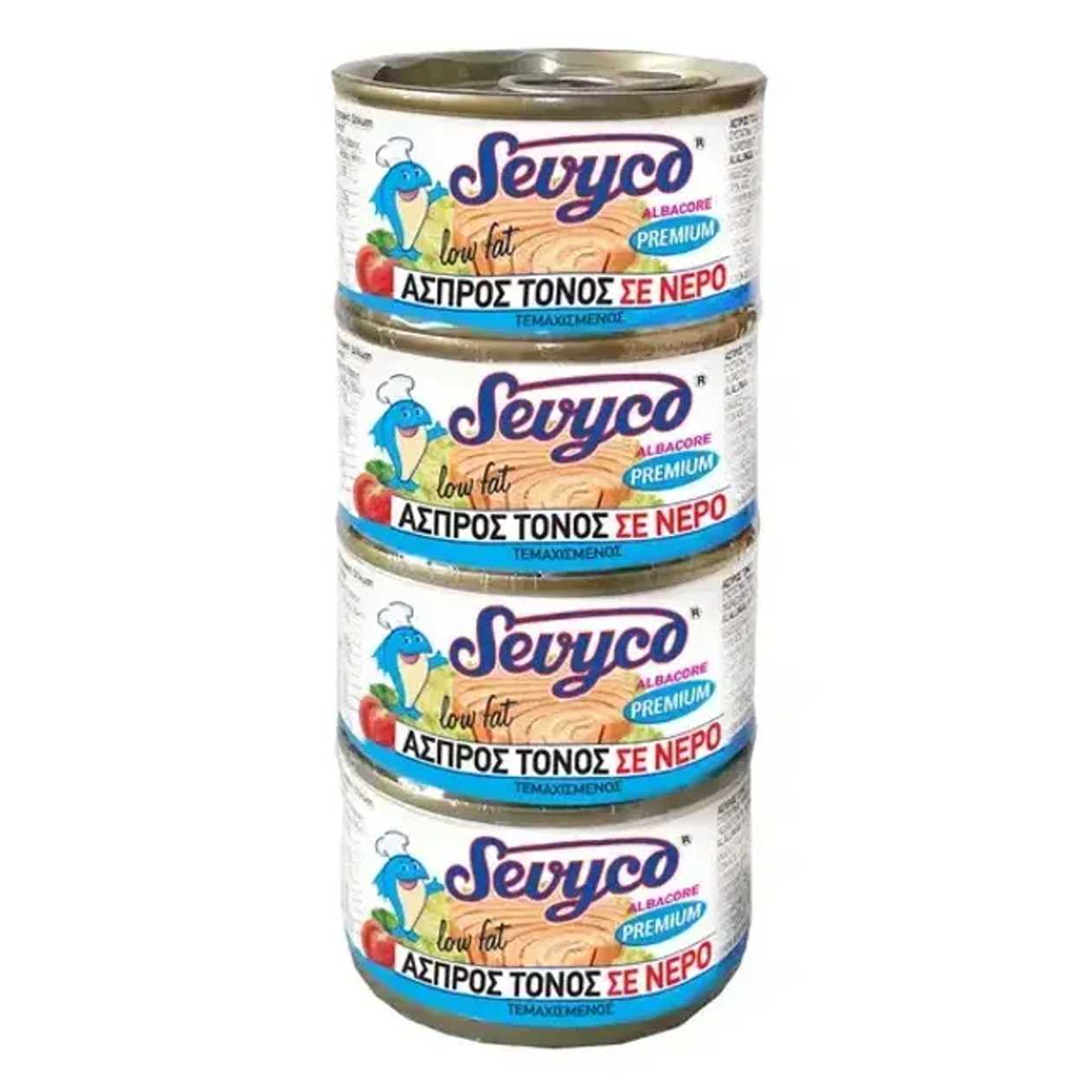 Sevyco White Tuna In Water 4x67g