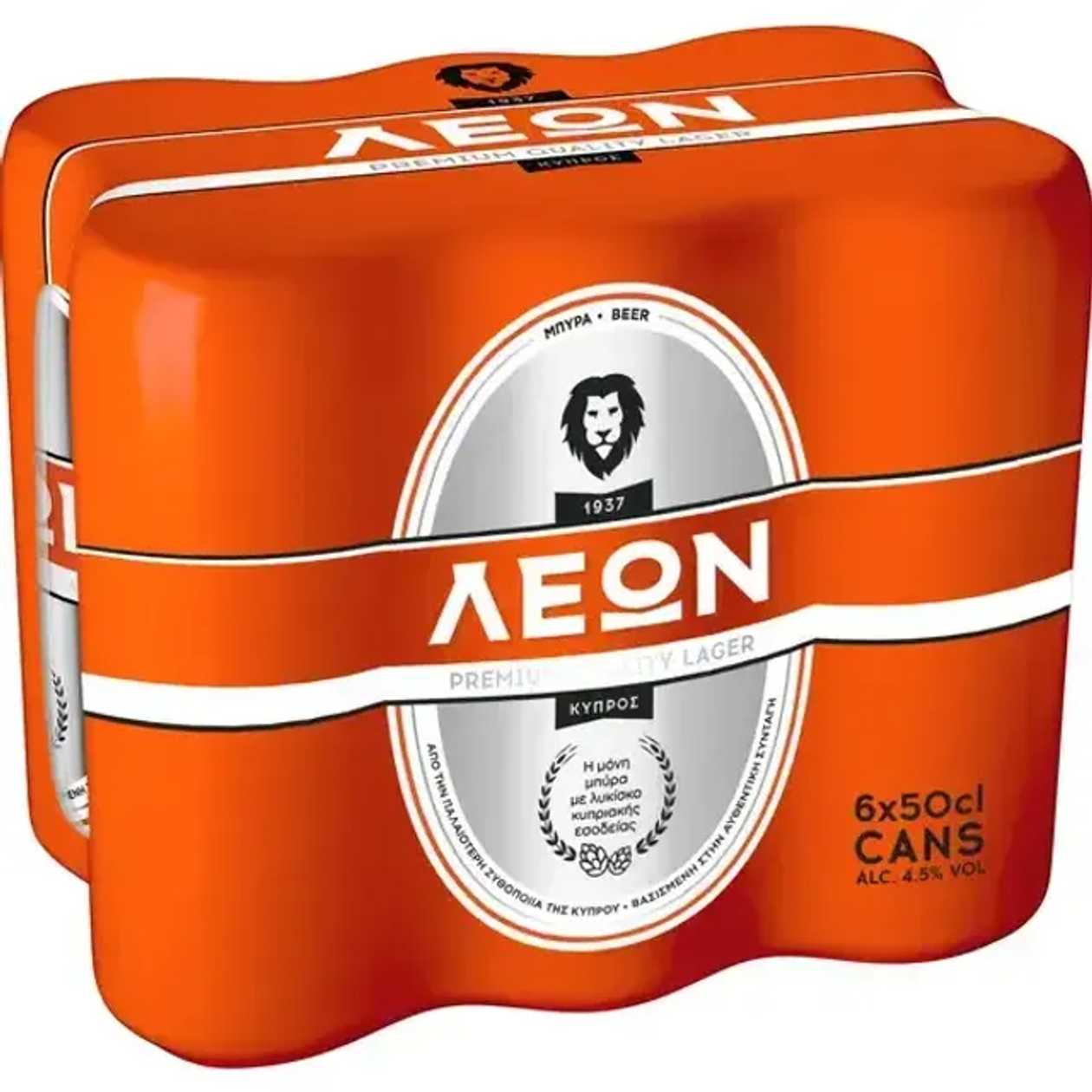 Leon Beer Tins 6x500ml