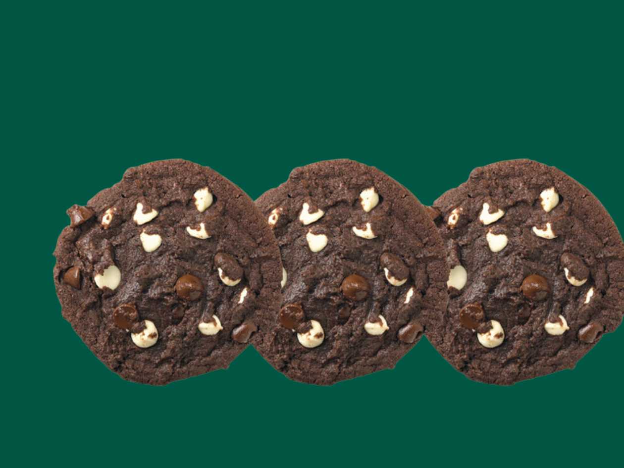 3 Pieces of Double Chocolate Chip Cookie
