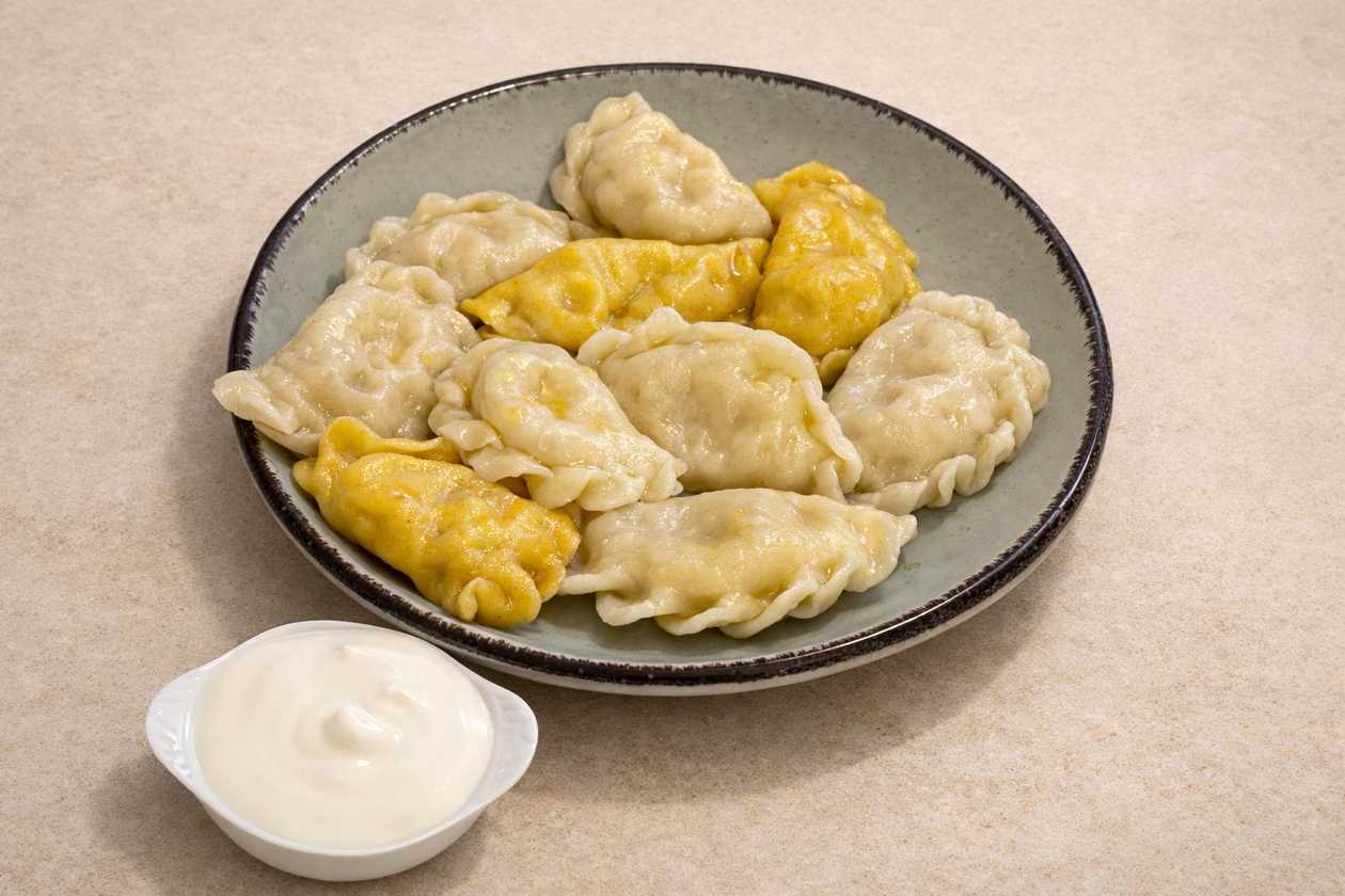 Vareniks With Cabbage And Mushrooms