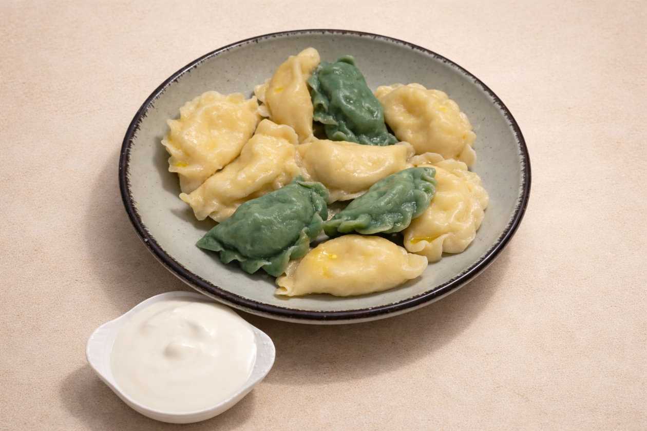 Vareniks With Potato And Sulguni