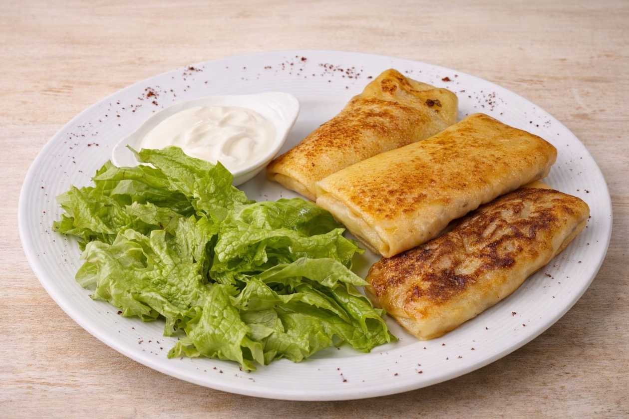 Pancakes With Beef