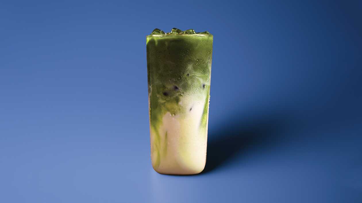 Iced Pistachio Matcha