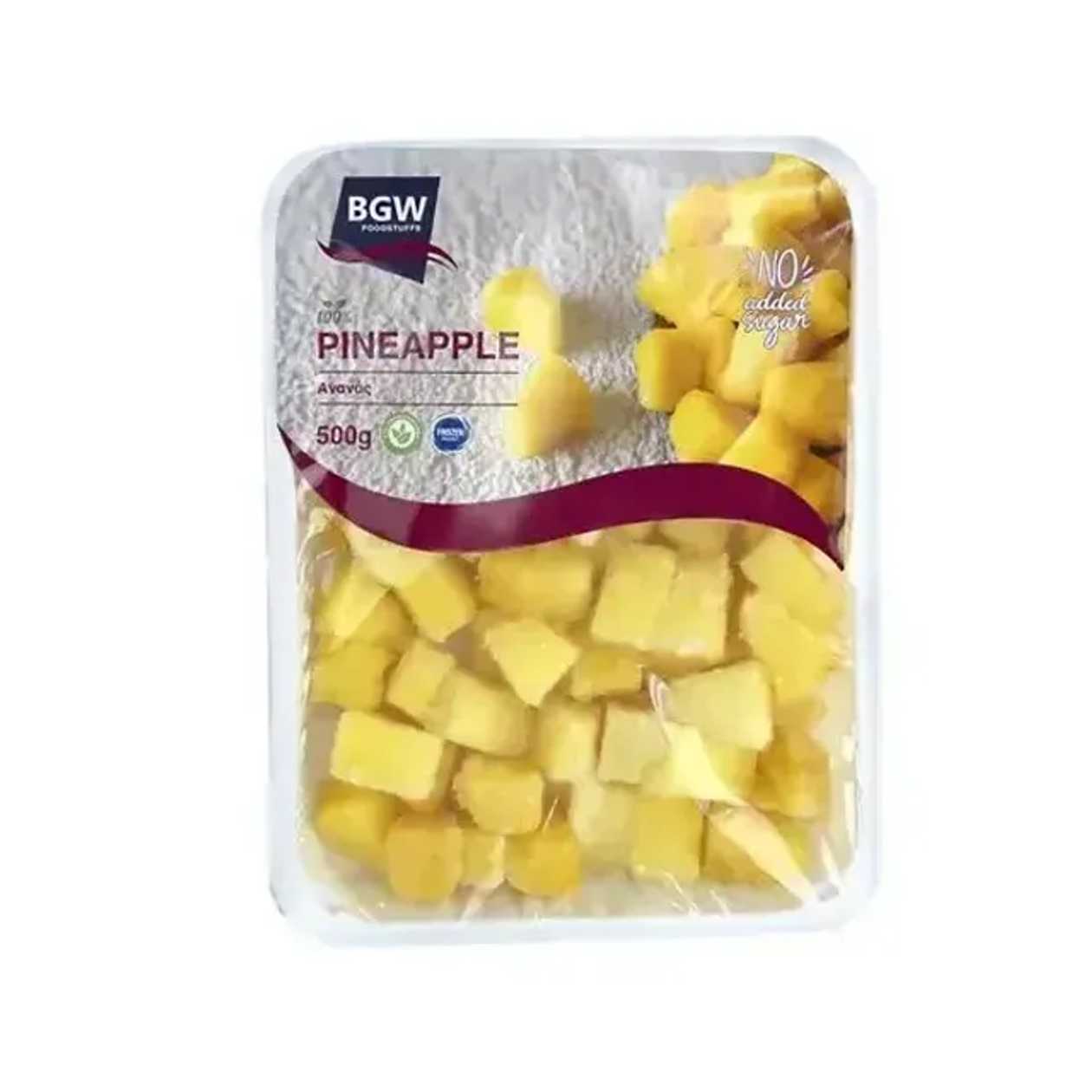 Bgw Frozen Pineapple 500g