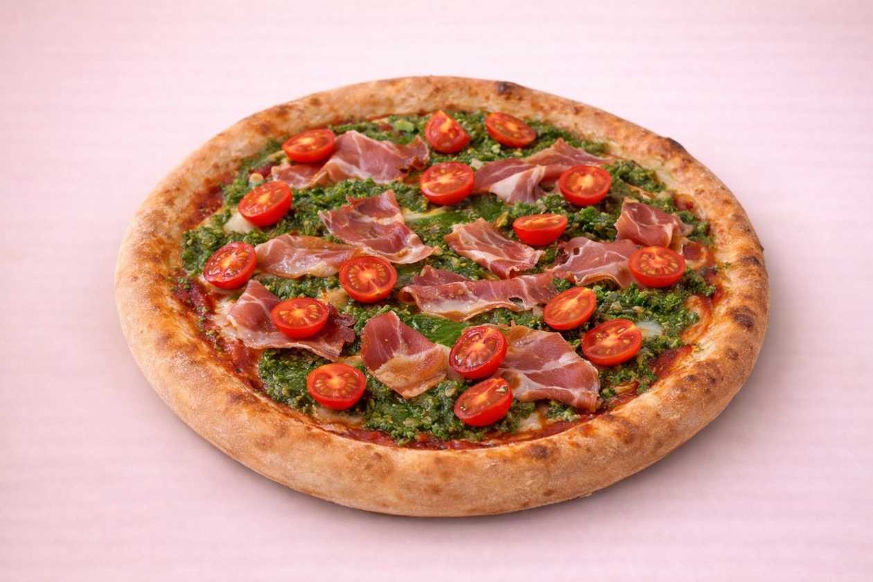 39. Pizza Parma e Pesto