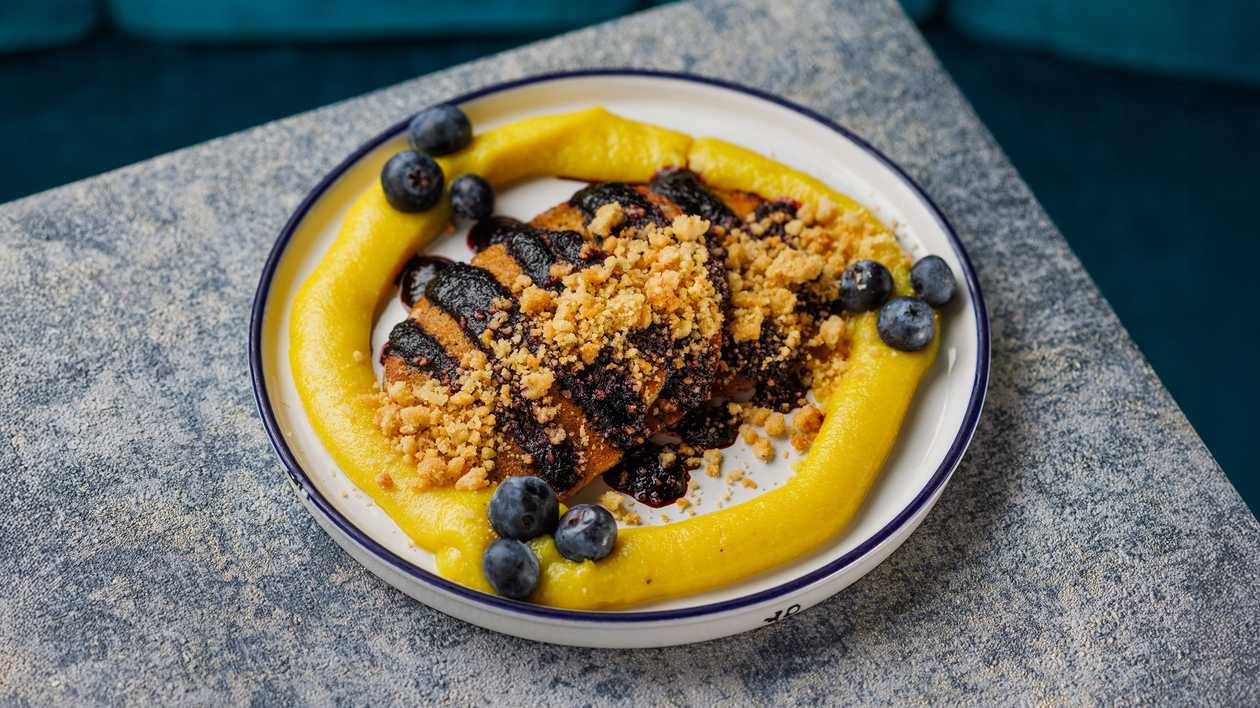 Sidruni-moonipannkoogid