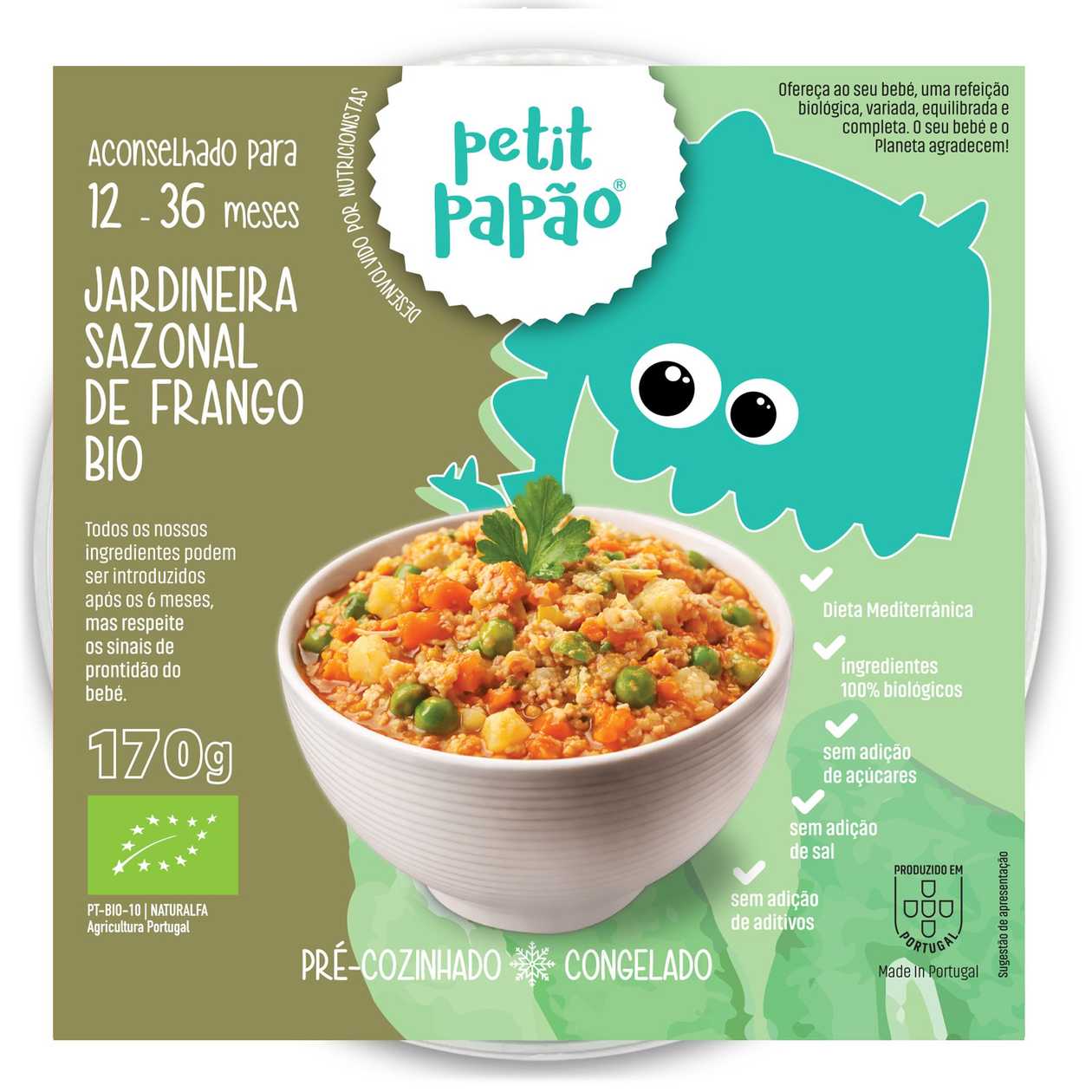 Jardineira Sazonal de Frango (12+ BIO)