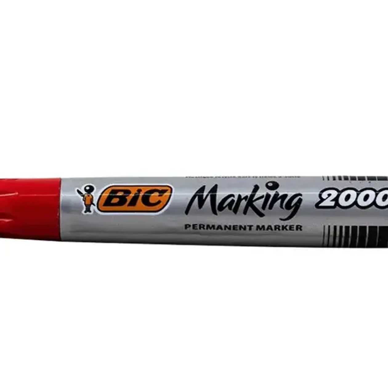 Bic Permanent Markers Red B2000