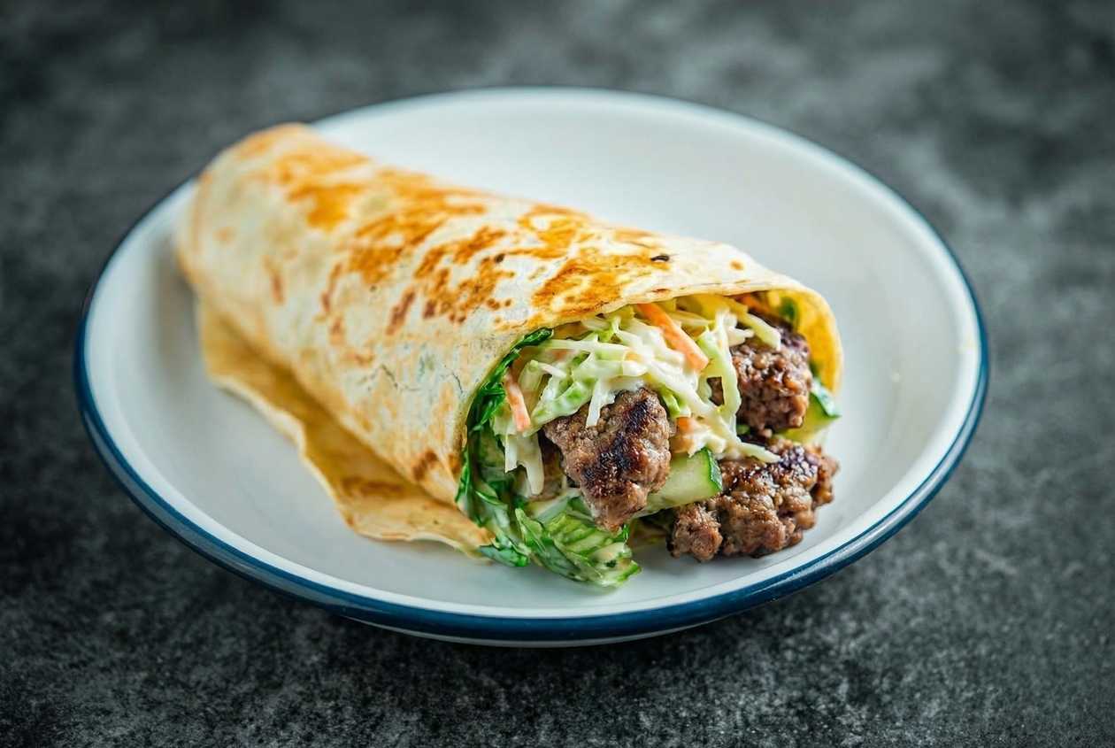 Veiseliha wrap jalapenoga 🌶️ (Burger Kitchen)
