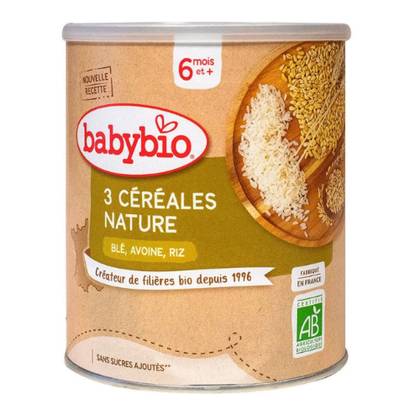 ბეიბიბიო - ფაფა ურძეო მულტიმარცვალი /6თვ+/ 220გრ 0188