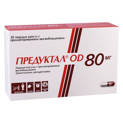 პრედუქტალი OD კაფსულა 80მგ #30