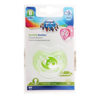 კანპოლი - მატყუარა სილიკონის "ბუნება" /6-18თვ/ 22/4350