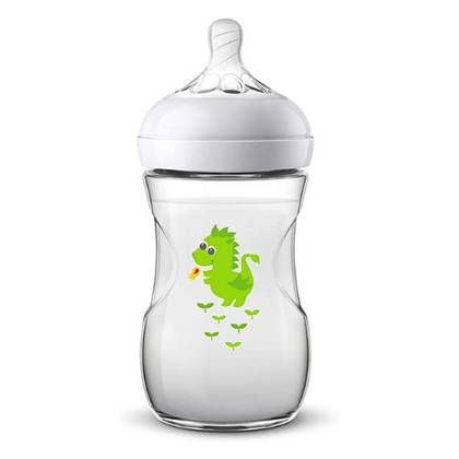 ავენტი - ბოთლი "ნატურალ" პლასტმასის, დრაკონი /1თვ+/ 260მლ 070/24 0074