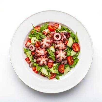 Salata cu Caracatita 400 Gr.