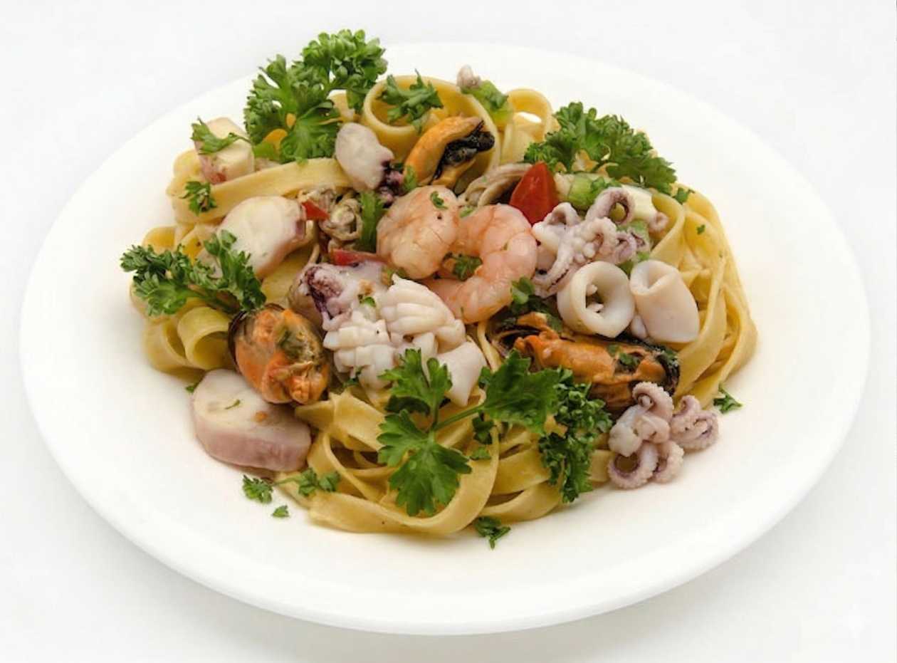 Seafood Carbonara