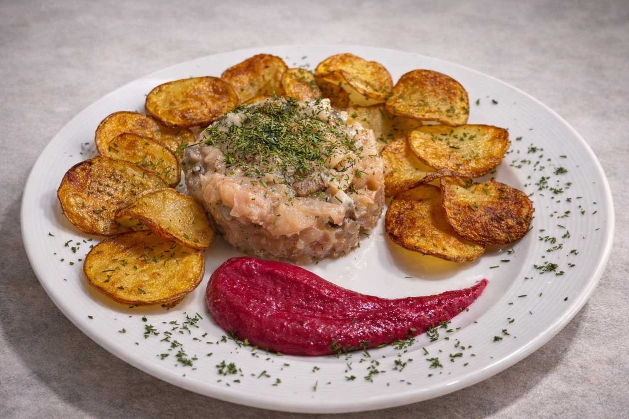 Tar-Tar With Marinated Mackerel