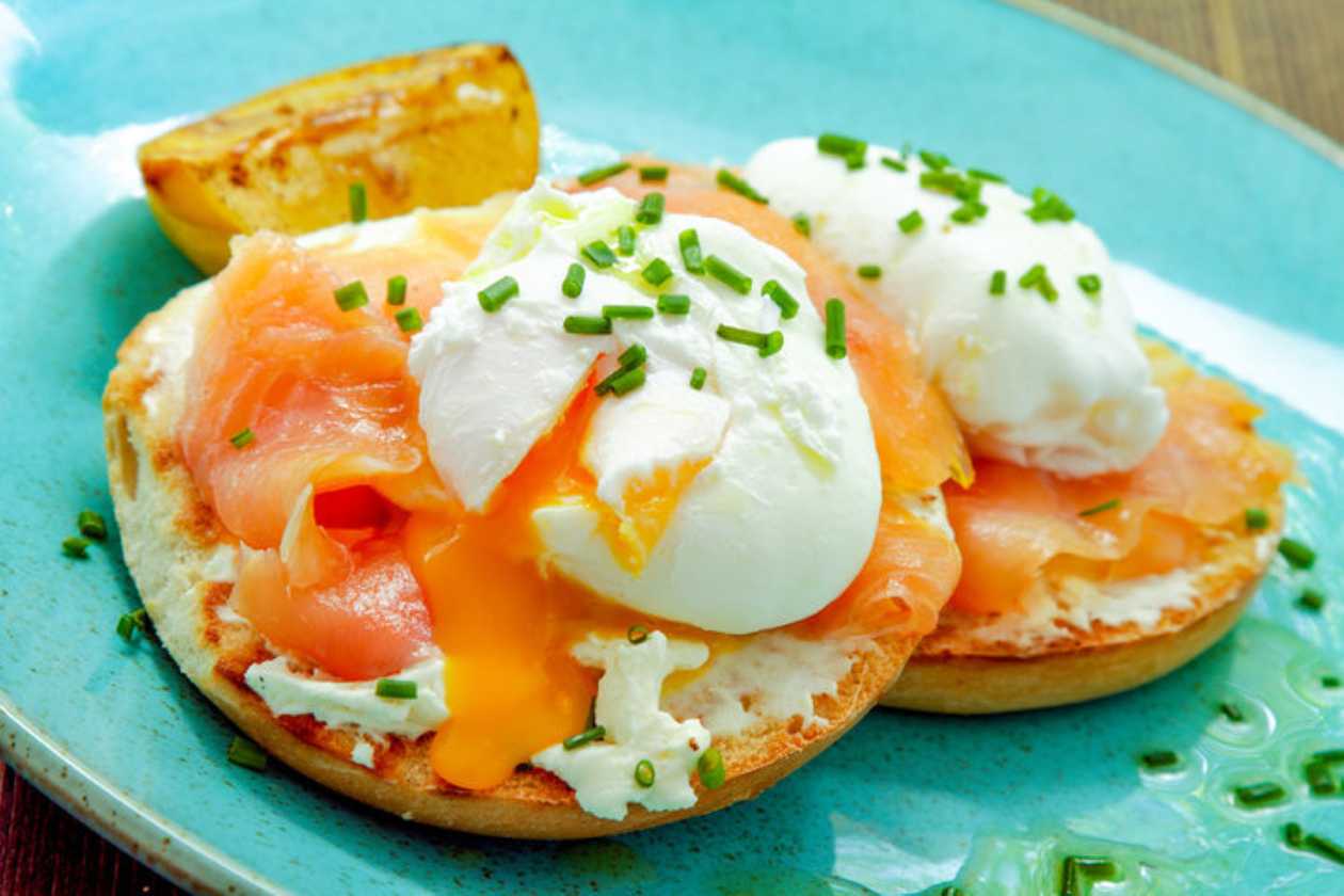 Poached Eggs with Smoked Salmon