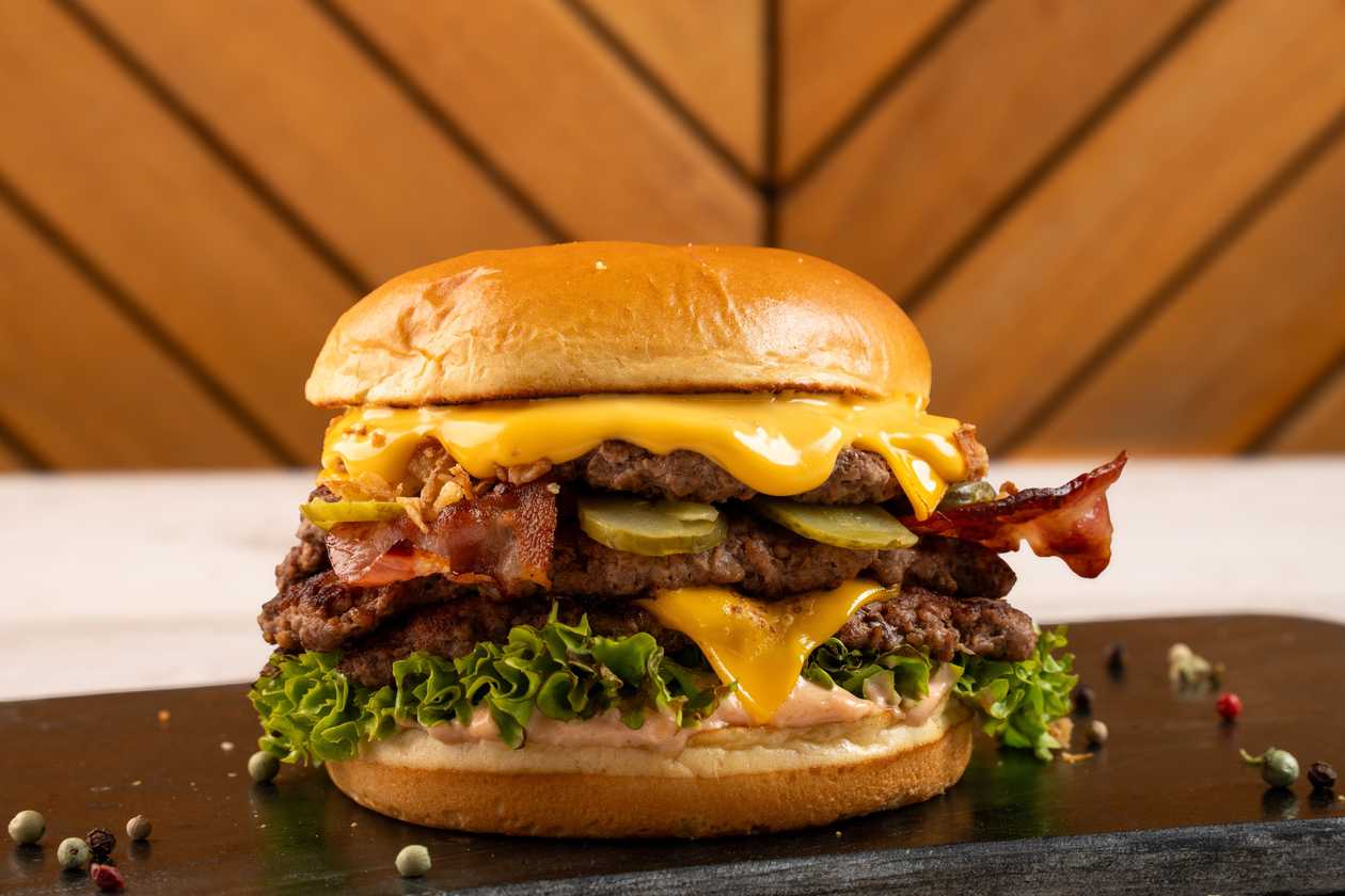 Triple Smash Burger