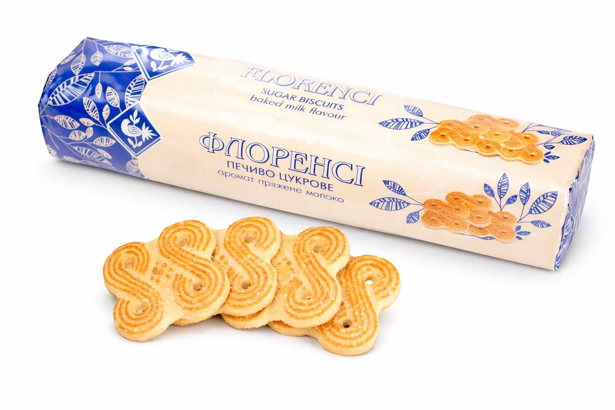 Сахарное печенье Флоренси Житомирські Ласощі 335 г