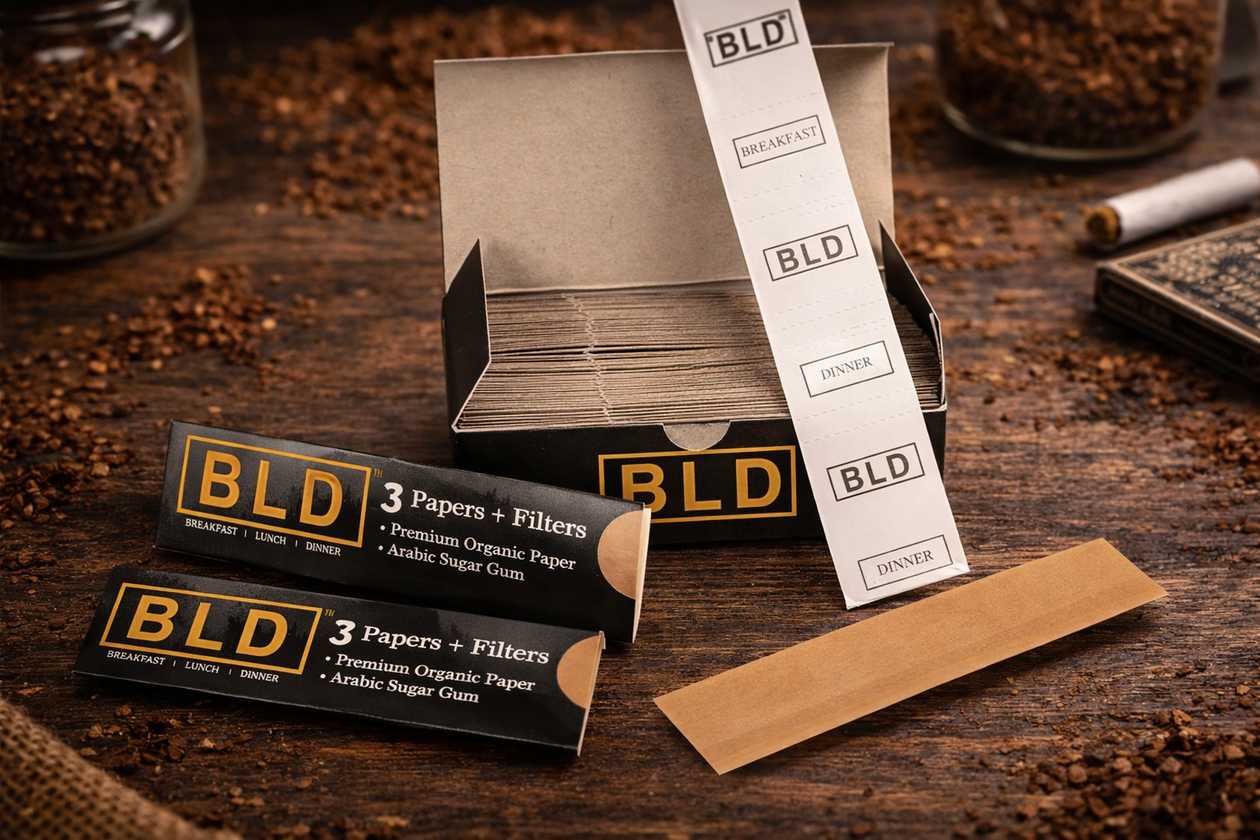 BLD Rolling 3 Papers + 3 Filters