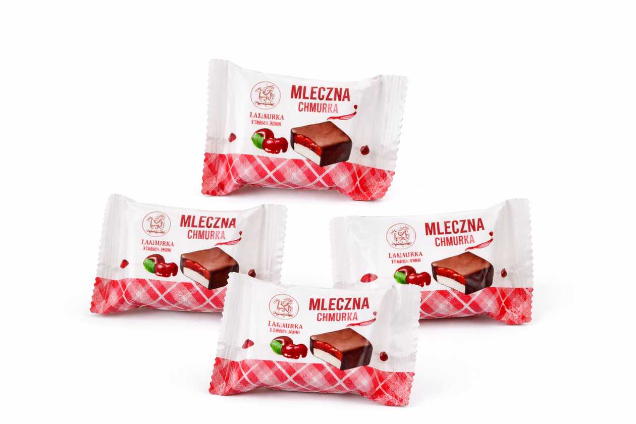 Вишневое молочное суфле с желе "Летающая корова" 200 г