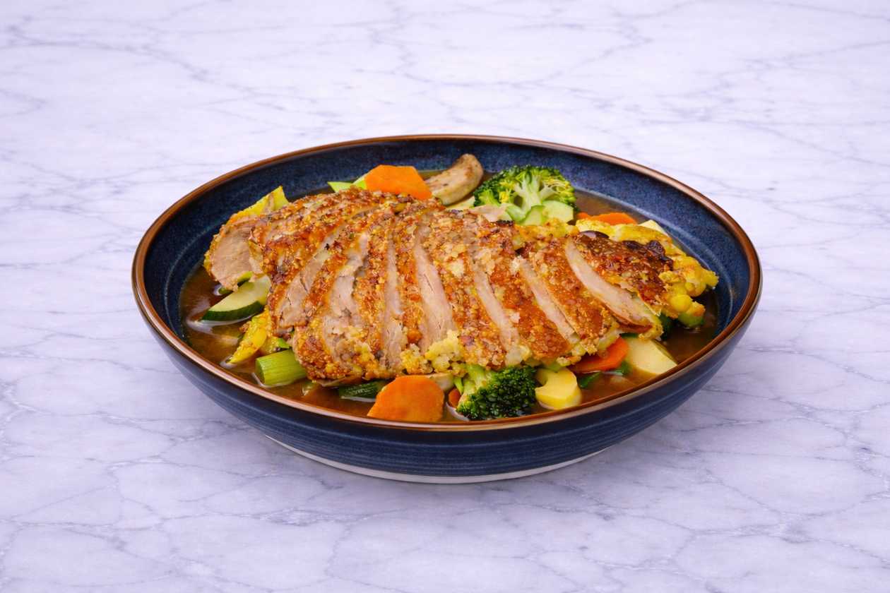 M013 Crispy duck with teriyaki sauce