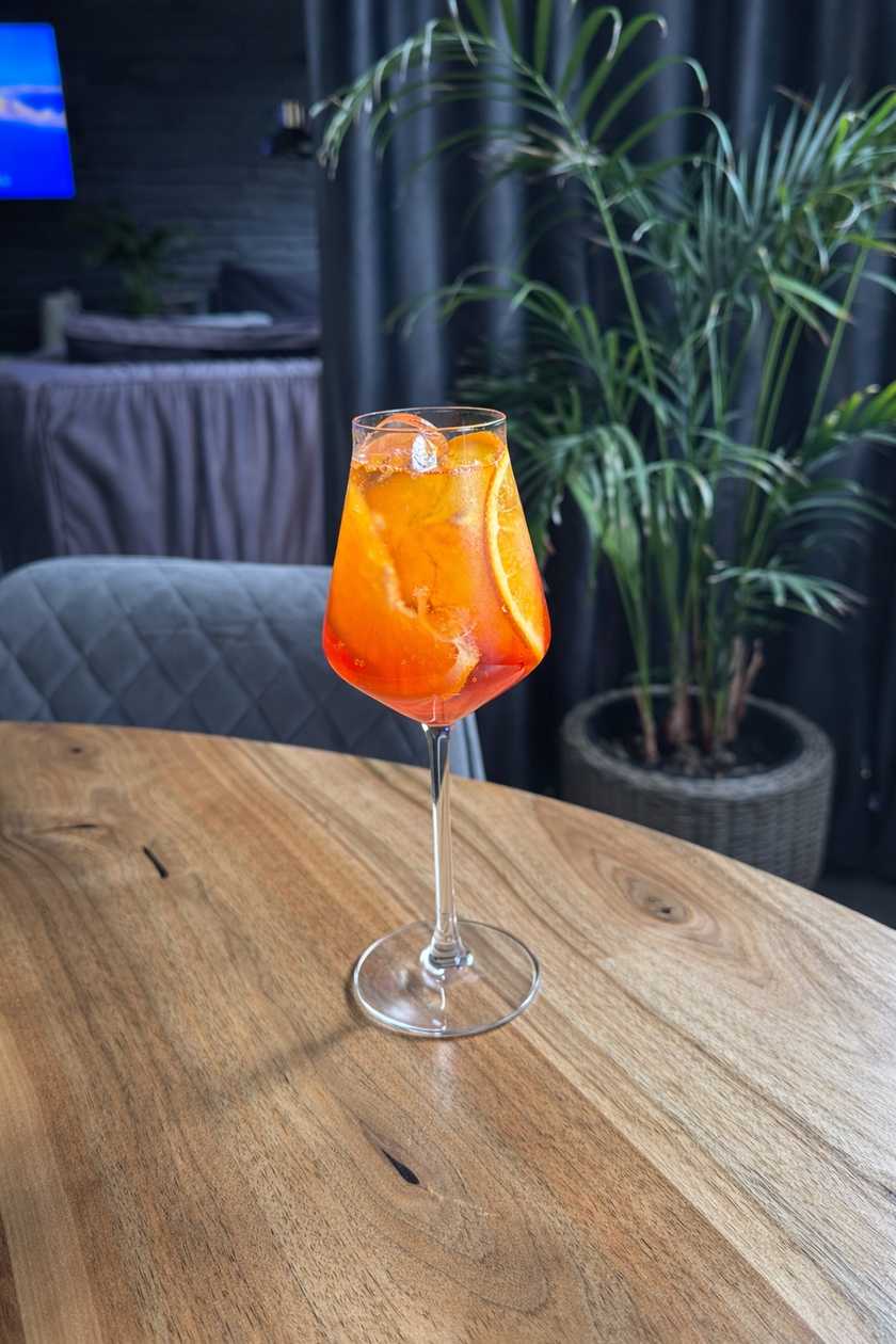 Non-Alcoholic Aperol Spritz