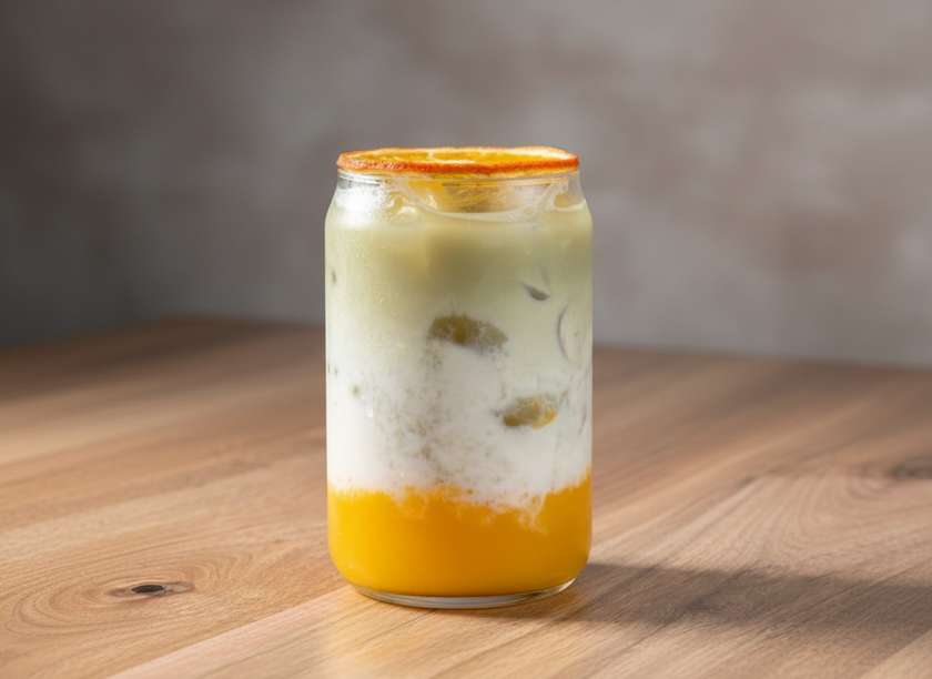Matcha Passionfruit