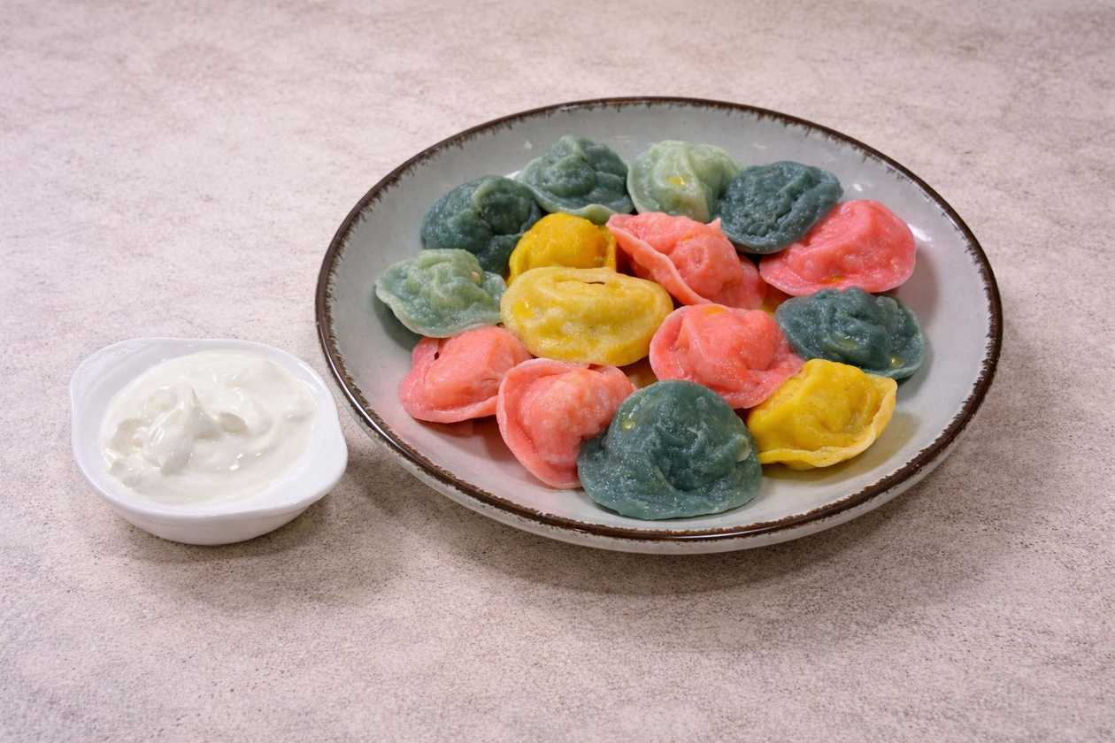 Dumplings with chicken