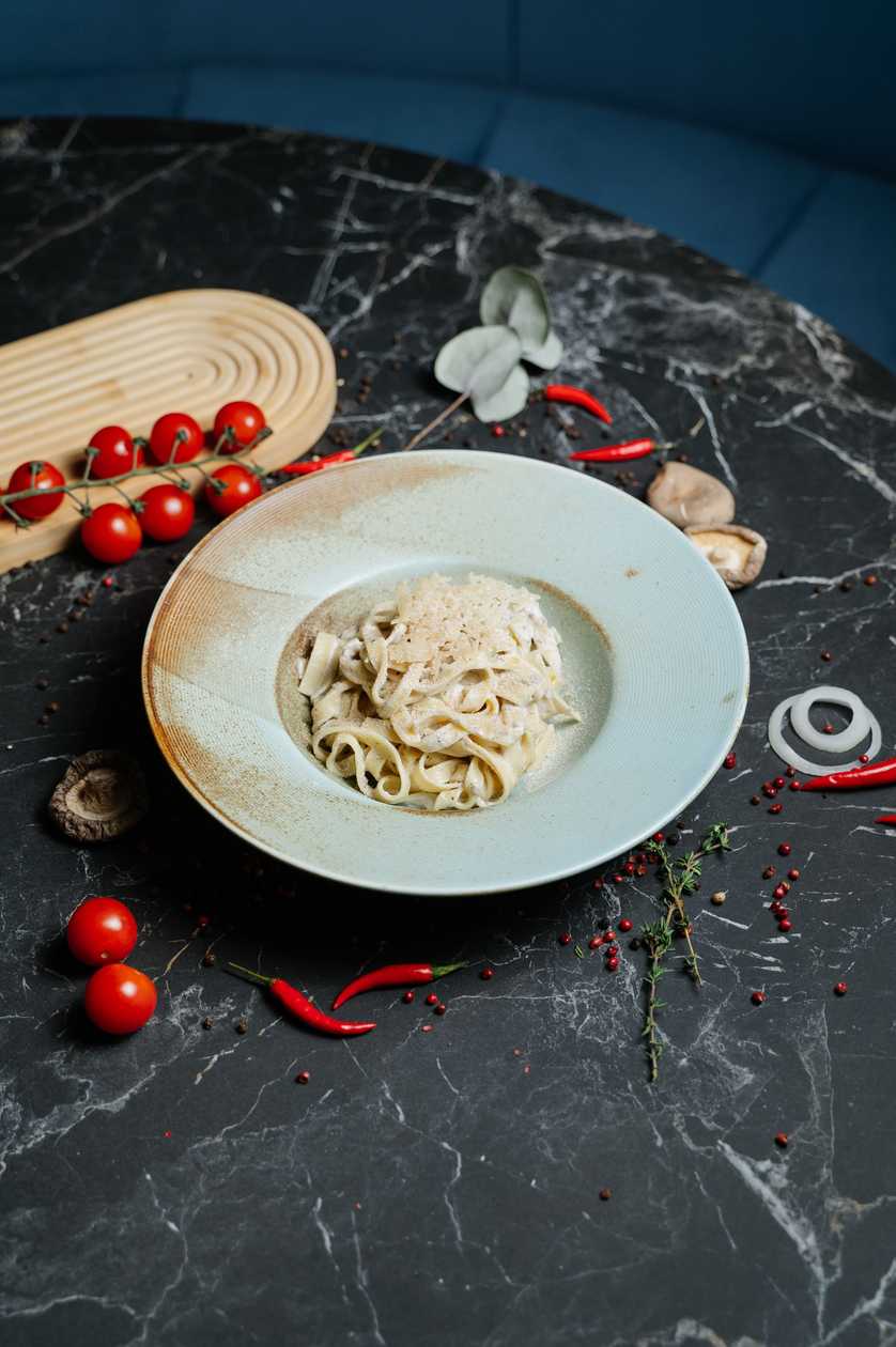 Tagliatelle z Sosem Truflowym