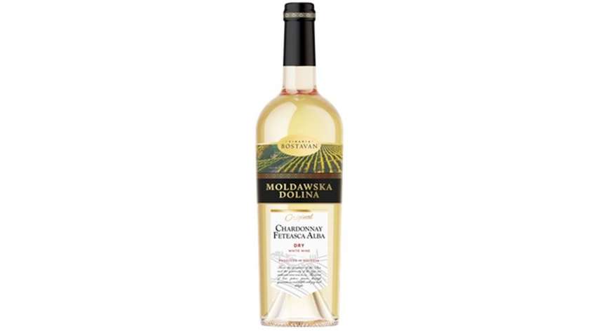 Moldawska Dolina Chardonnay Fetesca Alba wytrawne 0,75L