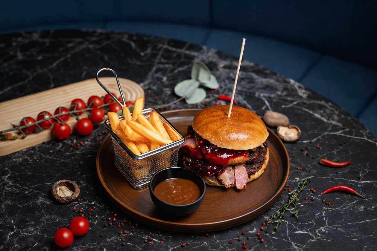 Burger "Cranberry Bomb"