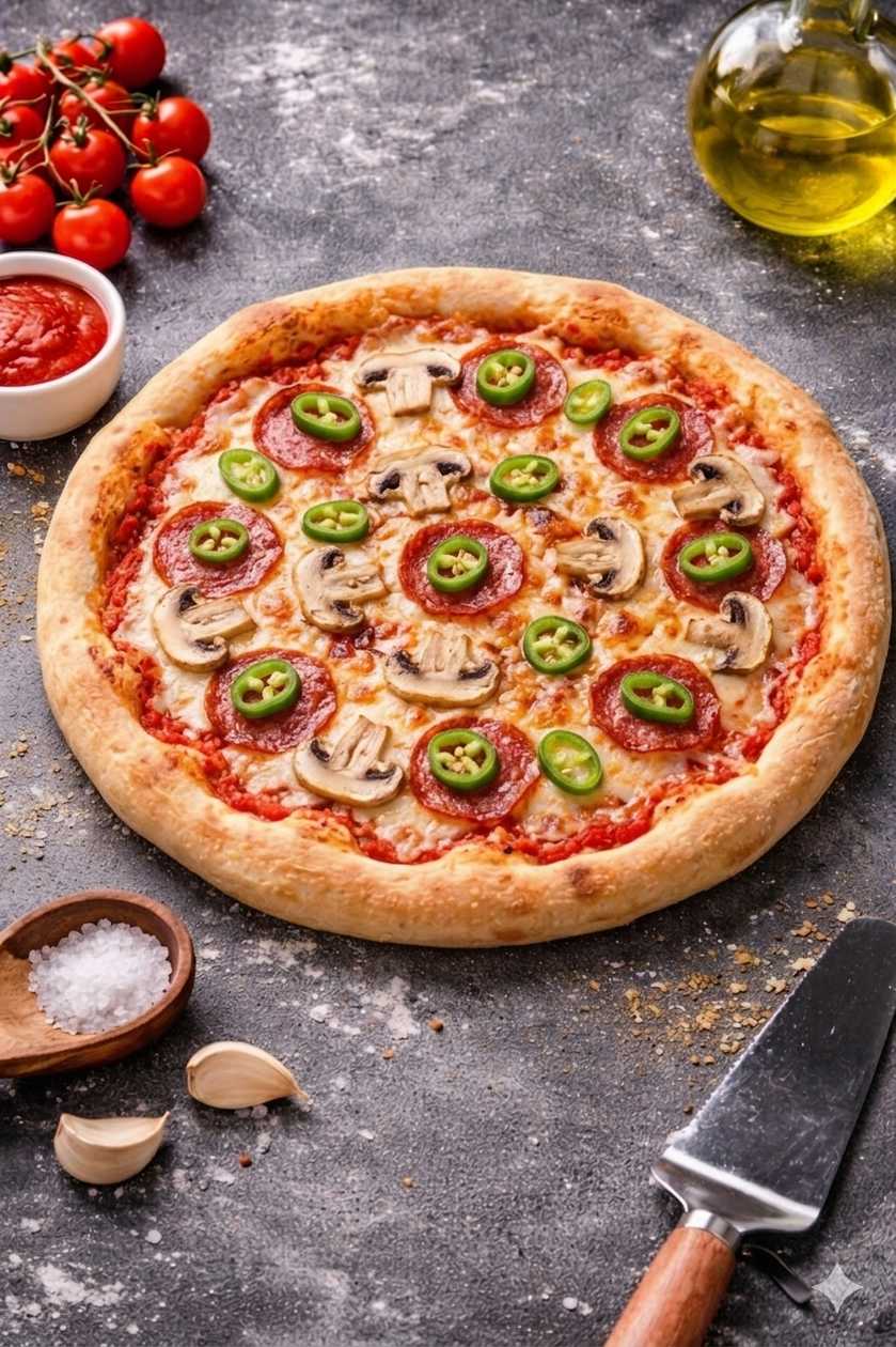 Pizza Diavola Ø45cm