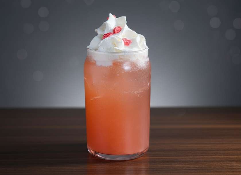 Strawberry Cream Lemonade Soda