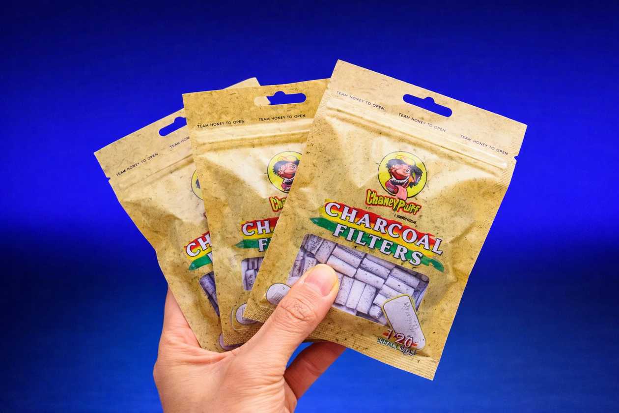 Honeypuff Charcoal Filters – 120 pcs