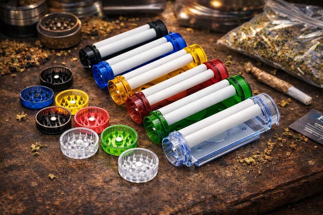 Rolling Machine &  Mini Grinder Set