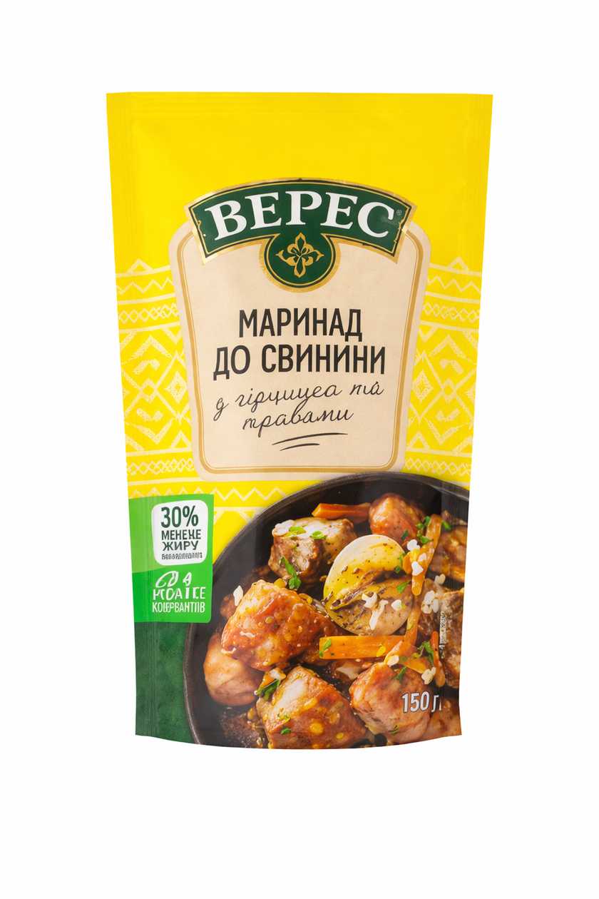 Свиной маринад с горчицей и травами Верес 140 г