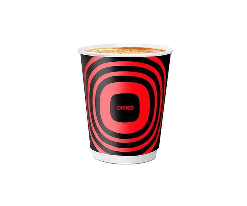 Americano with Banana Milk