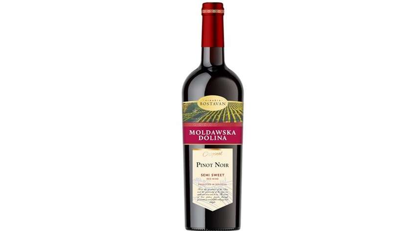 Moldawska Dolina Pinot Noir pół/słodkie 0,75L