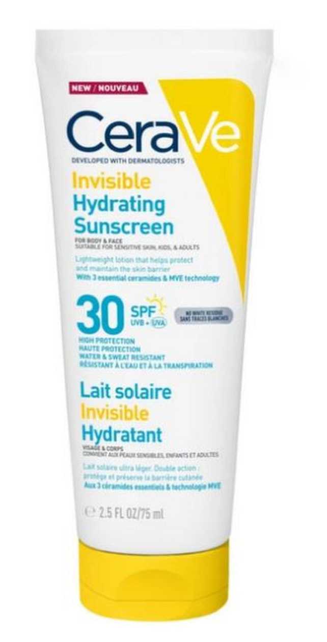 CeraVe Hydrating Sunscreen Lotion SPF30 75ml
