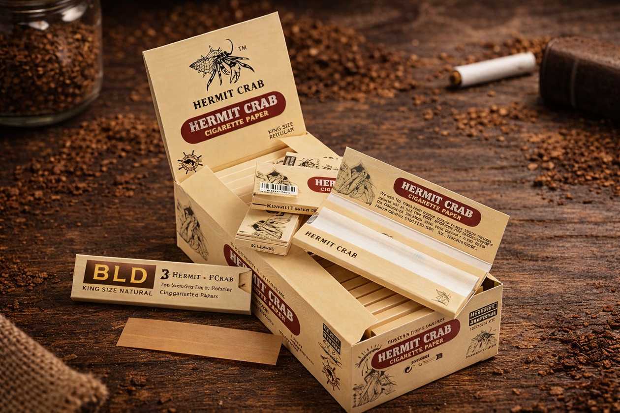Hermit Crab Rolling Papers (50 leaves)