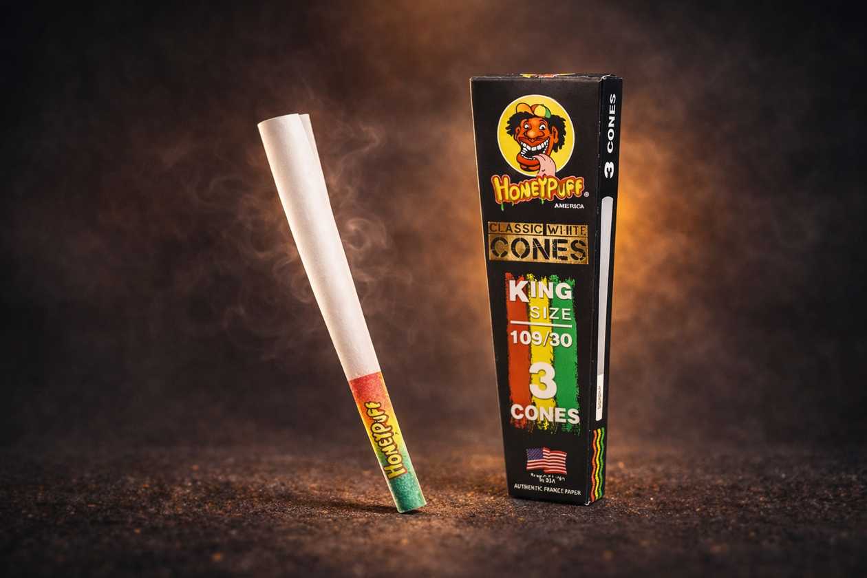 HoneyPuff Classic White Cones 3lü Siqaret Gilizi