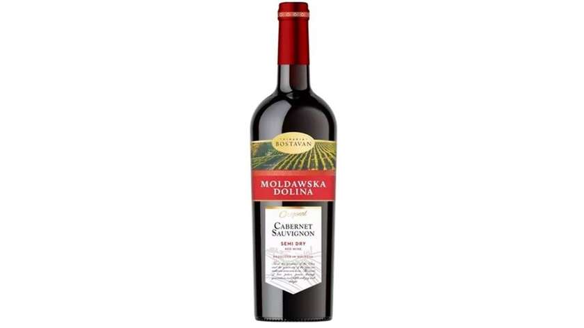 Moldawska Dolina Cabernet Savignon pół/wytrawne 0,75L