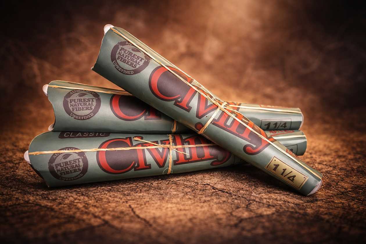 Civlily Classic Pre-Rolled Cones (1 1/4 Size) - 6 ədəd