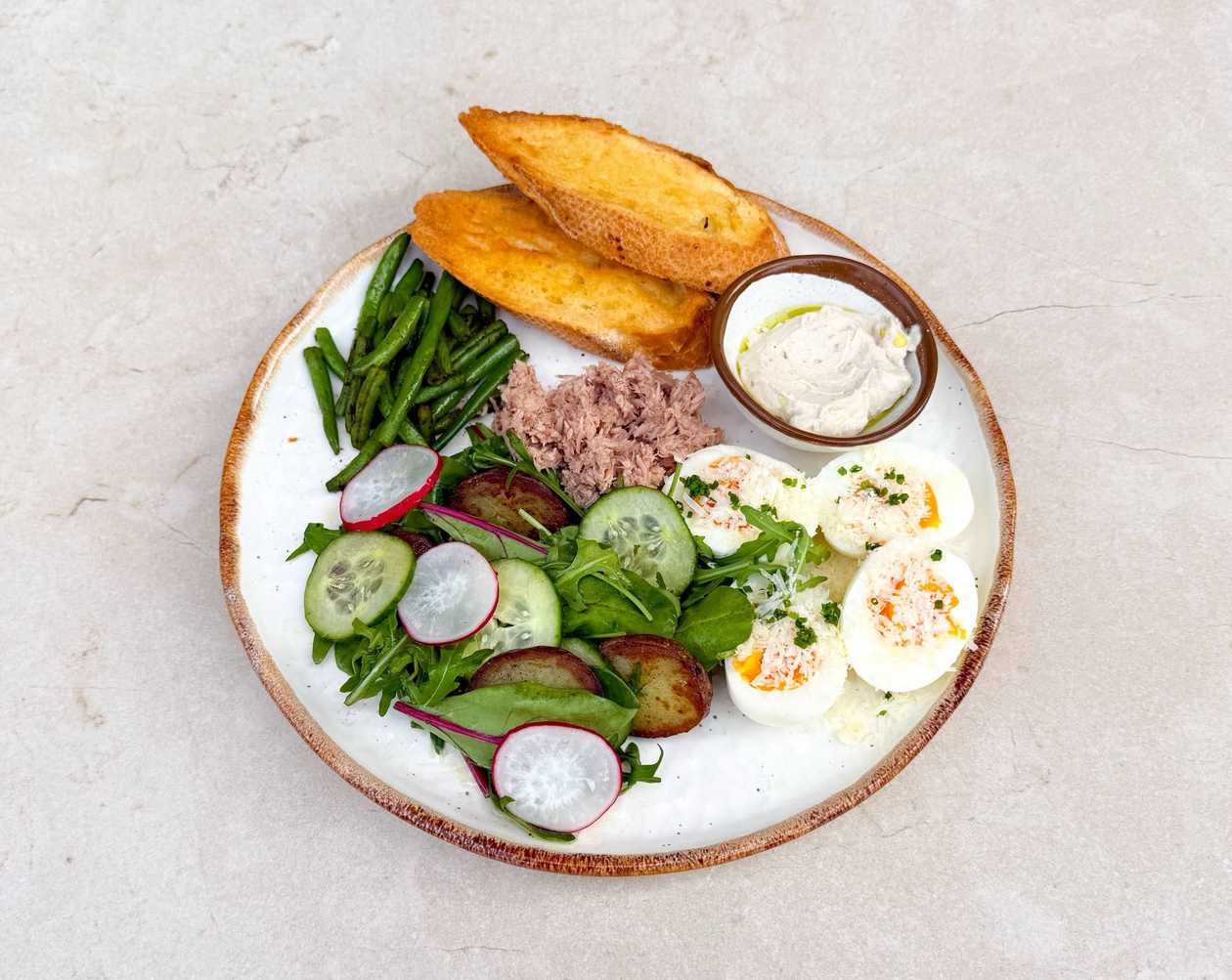 Tuna and Egg Breakfast